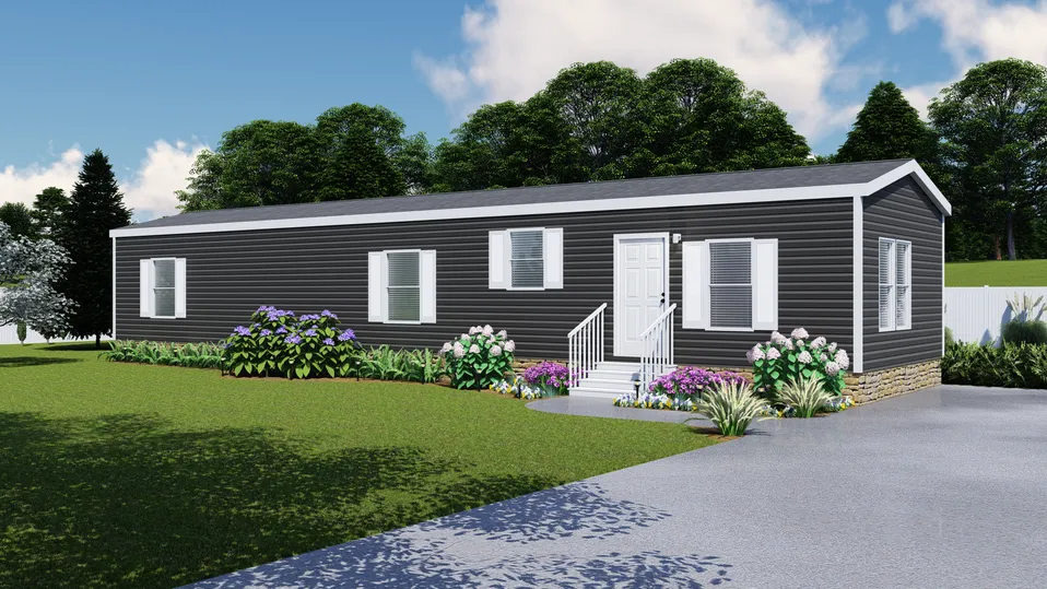 The Lodge Single Wide home by Southern Homes for sale at Gulf South Homes in Houma, Louisiana